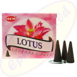 HEM Lotus indische Räucherkegel