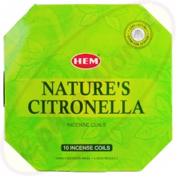 HEM Räucherspiralen (Incense Coils) Nature´s Citronella