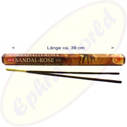 HEM Sandal Rose extra lange indische Räucherstäbchen