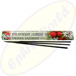 HEM Strawberry Jasmine indische Räucherstäbchen