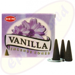 HEM Vanilla indische Räucherkegel / Räucherkerzen