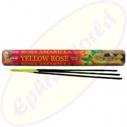 HEM Yellow Rose indische Räucherstäbchen