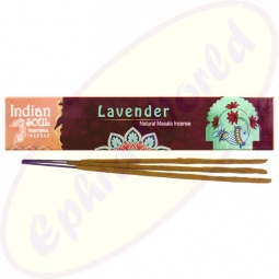 Indian Soul Natural Masala Räucherstäbchen Lavender