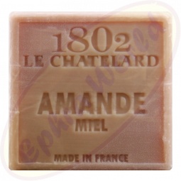 Le Chatelard 1802 palmölfreie vegane Seife 100g Mandel & Honig