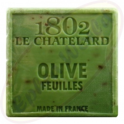 Le Chatelard 1802 palmölfreie vegane Seife 100g Olive & Olivenblätter