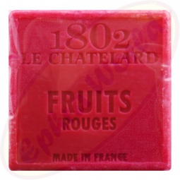 Le Chatelard 1802 palmölfreie vegane Seife 100g rote Früchte