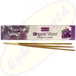 Nandita Organic Violet Premium Masala Räucherstäbchen