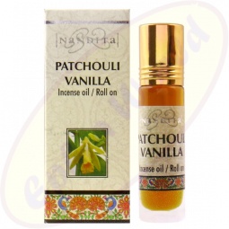 Nandita Patchouli Vanilla Incense Oil - Parfüm Roll On