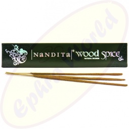 Nandita Wood Spice indische Premium Masala Räucherstäbchen