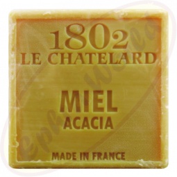 Le Chatelard 1802 palmölfreie vegane Seife 100g Honig & Akazie