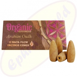 Song Of India Organic Goodness Rückfluss Räucherkegel Arabian Oudh (Oodh)