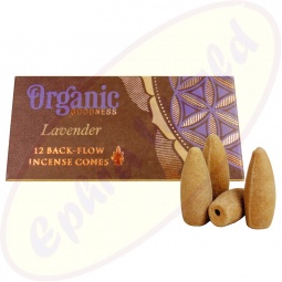 Song Of India Organic Goodness Rückflussräucherkegel Lavender