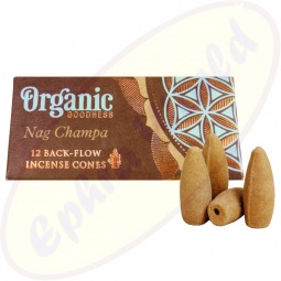 Song Of India Organic Goodness Rückflussräucherkegel Nag Champa