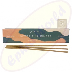 Scentsual Bitter Pink Ginger (Ingwer) japanische Räucherstäbchen
