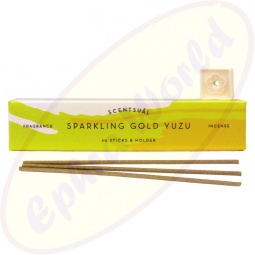 Scentsual Sparkling Gold Yuzu japanische Räucherstäbchen