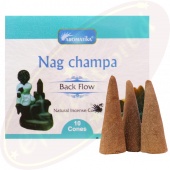 Aromatika Backflow Cones/Rückfluss-Räucherkegel Nag Champa