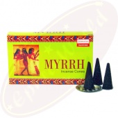 Darshan Myrrh Räucherkegel