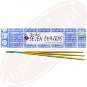 Goloka Spa Seven Chakras Patchouli Masala Räucherstäbchen Goloka Spa Seven Chakras Patchouli Masala Räucherstäbchen