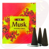 GR International Musk (Moschus) Räucherkegel