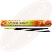 HEM Amber Honey Räucherstäbchen