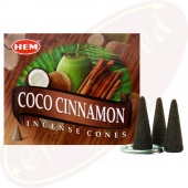 HEM Coconut Cinnamon Räucherkegel HEM Coconut Cinnamon Räucherkegel