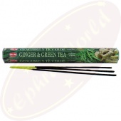 HEM Ginger & Green Tea Räucherstäbchen HEM Ginger & Green Tea Räucherstäbchen