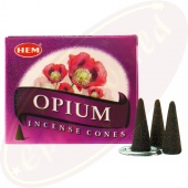 HEM Opium (Mohn) Räucherkegel
