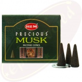 HEM Precious Musk (Moschus) Räucherkegel