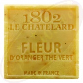 Le Chatelard 1802 palmölfreie vegane Seife 100g Orangenblüten & Grüner Tee