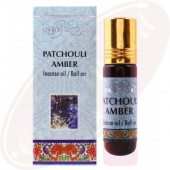 Nandita Patchouli Amber Incense Oil - Parfüm Roll On