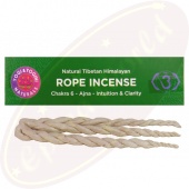 Natural Tibetan Himalayan Rope Incense/Räucherschnüre 6. Chakra