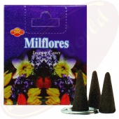 SAC Milflores viele Blumen Räucherkegel