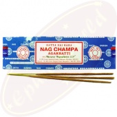 Satya Sai Baba Nag Champa Masala Räucherstäbchen 100g Blau LLP