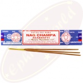 Satya Sai Baba Nag Champa Masala Räucherstäbchen 15g Blau LLP