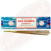 Satya Sai Baba Nag Champa Masala Räucherstäbchen 40g Blau LLP Satya Sai Baba Nag Champa Masala Räucherstäbchen 40g Blau LLP