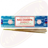 Satya Sai Baba Nag Champa Masala Räucherstäbchen 40g Blau LLP