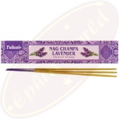 Tulasi Nag Champa Lavender Masala Räucherstäbchen Tulasi Nag Champa Lavender Masala Räucherstäbchen