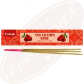 Tulasi Nag Champa Rose Masala Räucherstäbchen Tulasi Nag Champa Rose Masala Räucherstäbchen