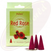 Tulasi Red Rose Räucherkegel Tulasi Red Rose Räucherkegel