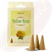 Tulasi Yellow Rose Räucherkegel Tulasi Yellow Rose Räucherkegel