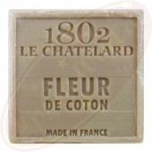 Le Chatelard 1802 palmölfreie vegane Seife 100g Baumwollblüten