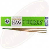 Vijayshree Golden Nag 7 Herbs Masala Räucherstäbchen