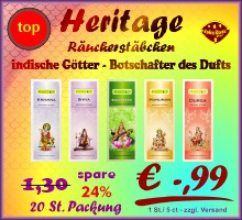 Indische Götter, die Botschafter der feinen Düfte aus dem Duftwunderland.