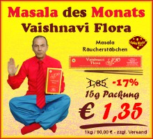 Sree Gajanana Vaishnavi Flora können zur Zeit nicht importiert werden, Angebot solange Vorrat reicht. Jetzt zugreifen!