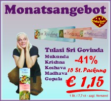 Feine Masala Räucherstäbchen zum sommerlichen Räucherfest-Sonderpreis.