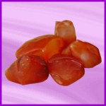 roter Edelstein Achat