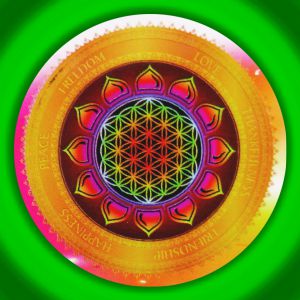 Green Tree R&auml;ucherkegel Flower Of Life