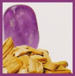 Green Tree Aroma Therapy Gem Stone Masala R&auml;ucherst&auml;bchen Healing Lavender & Amethyst