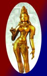 Padmini Gold Statue Räucherstäbchen
