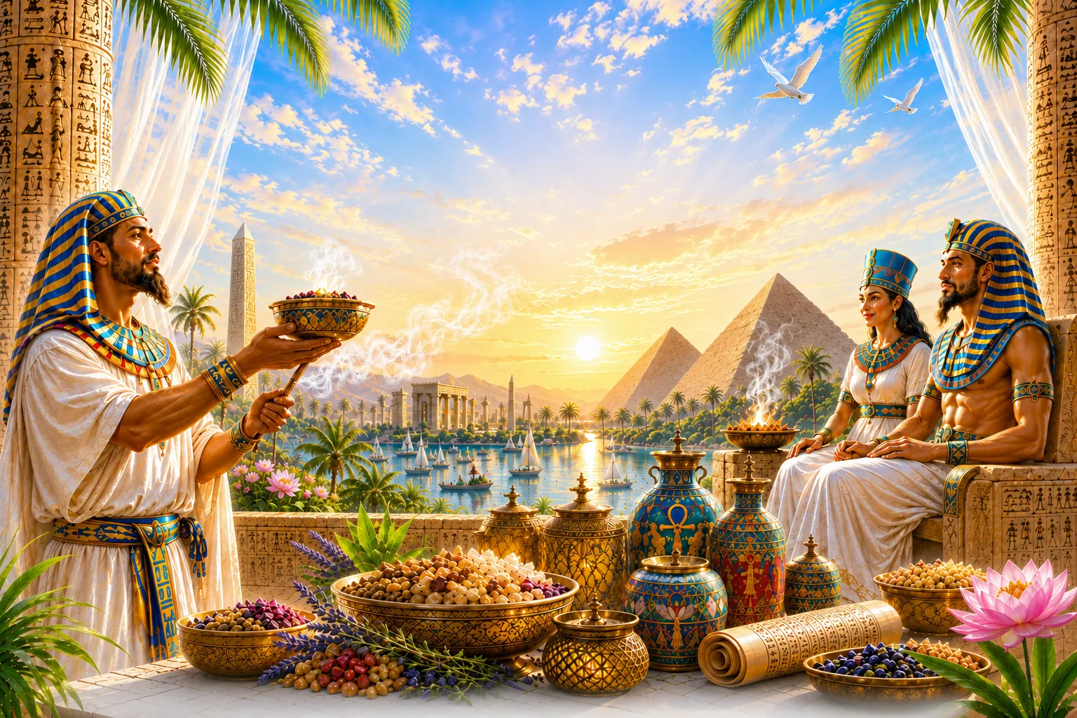 Räuchern im Alten Ägypten — Kyphi